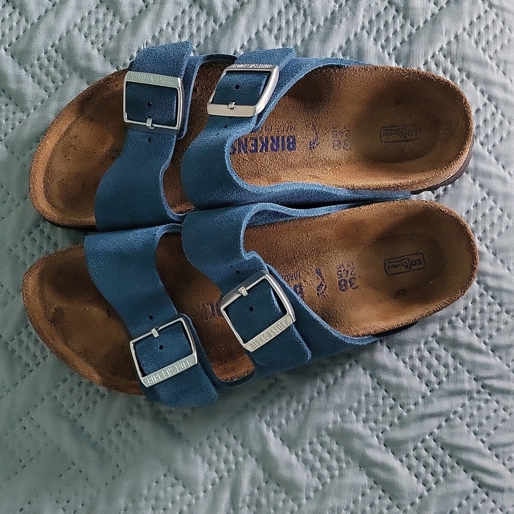 Birkenstock Womens 38 Soft Footbed